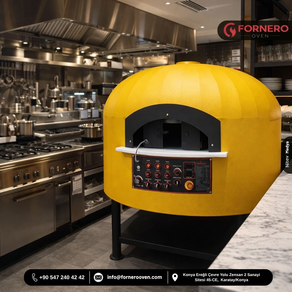 Profesyonel Taş Tabanlı Pizza Fırını | Modern Endüstriyel Fırın – Fornero